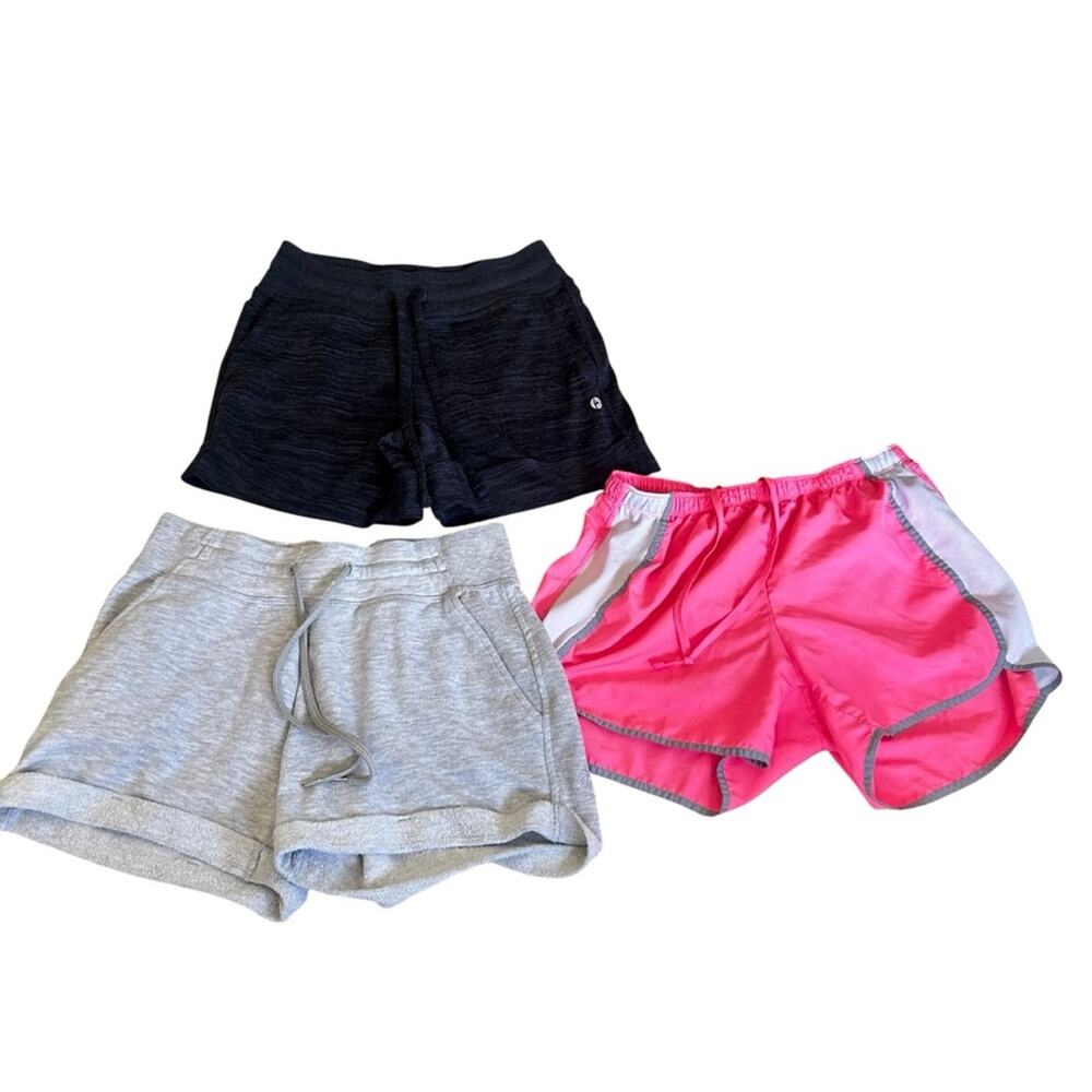 Lot of 3 Athletic Workout Shorts 90 Degree Champion C9 Size XS‎
